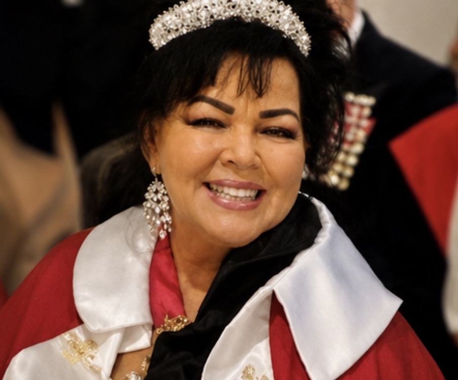 Bo Sharp tiara portrait representing pageant distinction and public recognition